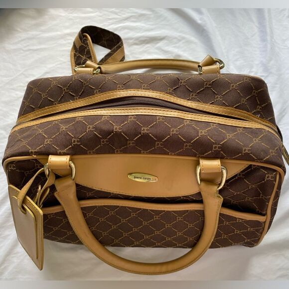 1970s/80s Pierre Cardin Weekender Bag - Picture 1 of 15